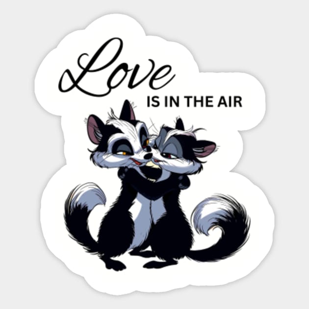 Cute Animal Valentine's Day Stickers