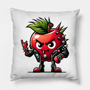 Apple the punk delinquent Pillow