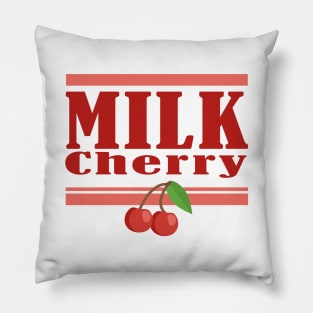 HARAJUKU KAWAII CHERRY MILK DESIGN FUN KOREAN ANIME Pillow