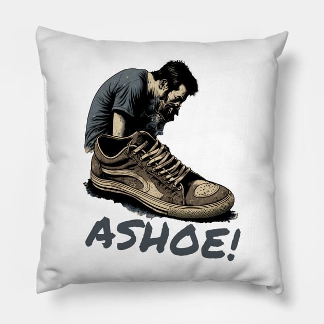 Ashoe Sneezing Shoe Pillow by JigglePeek