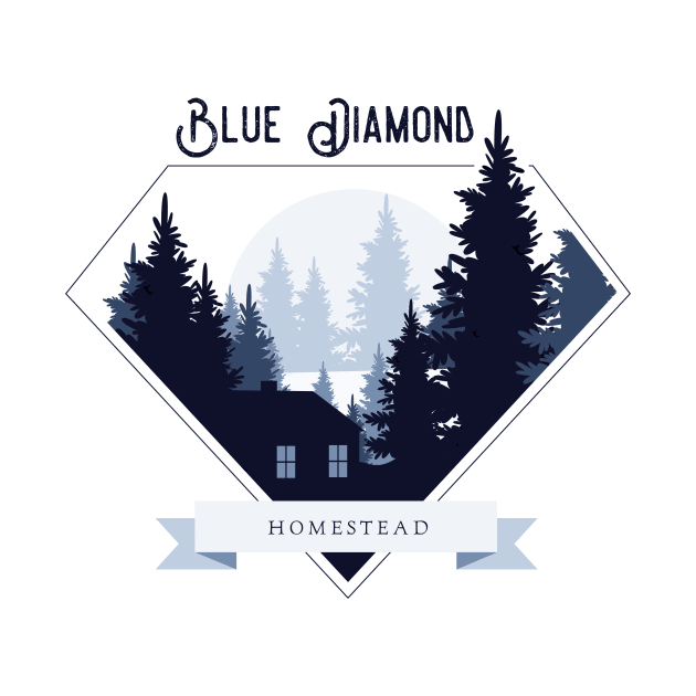 Blue Diamond Homestead by Briajanu