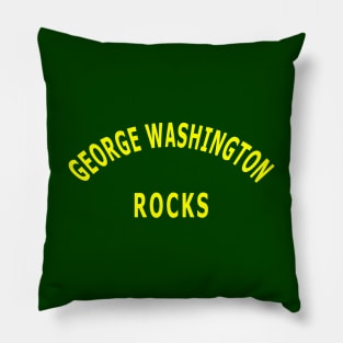 George Washington Rocks Pillow