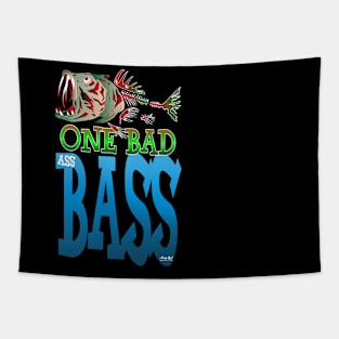 One Bad Ass Bass Tapestry