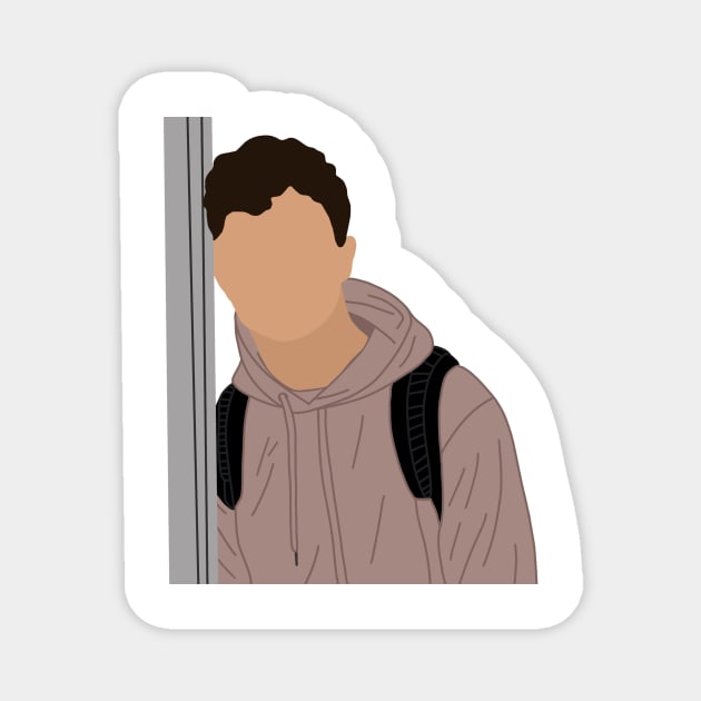 Lando Norris Magnet by CalliesArt