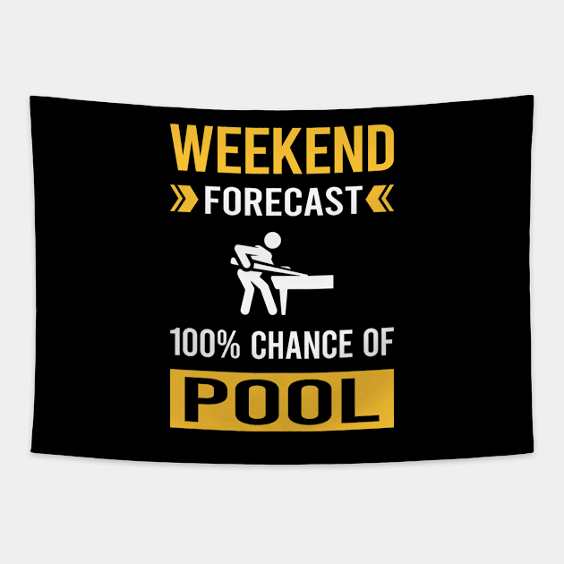 Weekend Forecast Pool Tapestry by Good Day