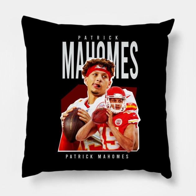 Patrick Vintage Style Mahomes Pillow by NelsonPR