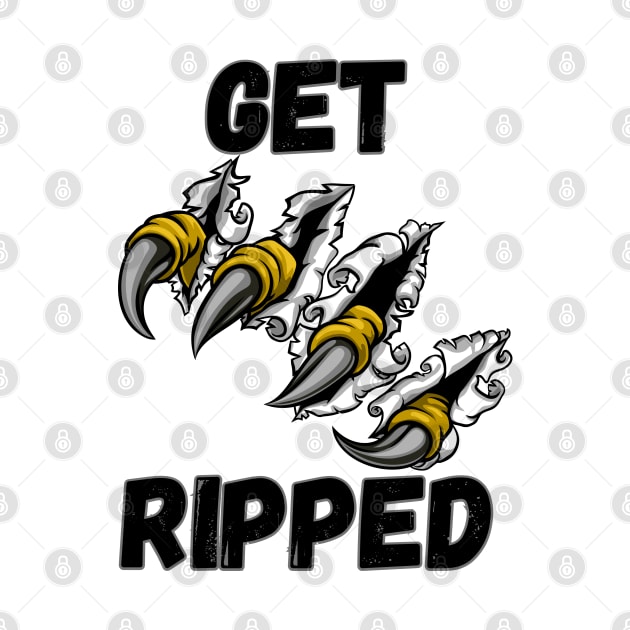 Get Ripped Eagle Claws by Claudia Williams Apparel