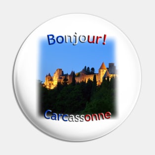 Carcassonne in the Early Evening Pin