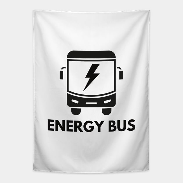 Energy Bus - Electric Window Tapestry by Double E Design