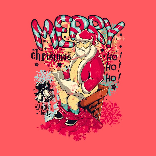 Naughty Santa by EllizClothing