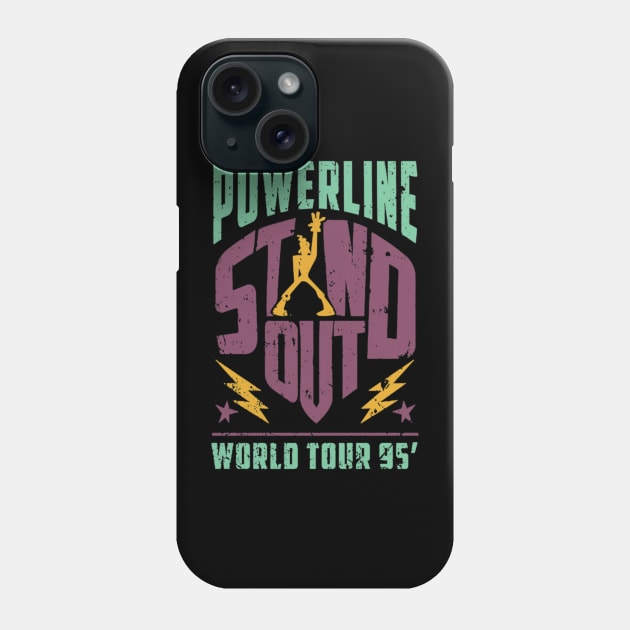 Powerline Stand Out World Tour 95 Phone Case by SantinoTaylor