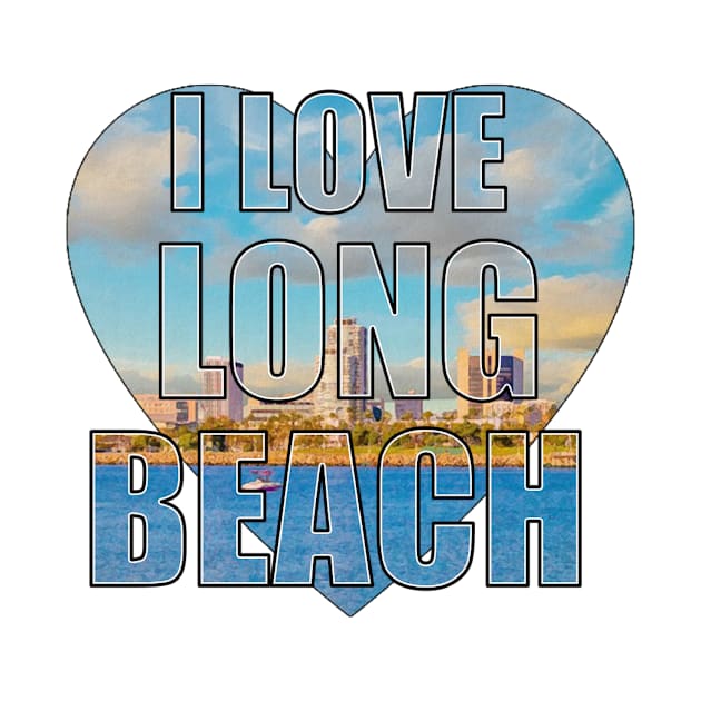 I love Long Beach by Maxprint