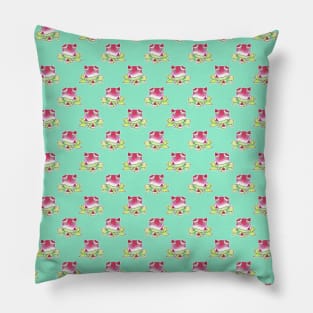 Watermelon Turtle Pattern Pillow