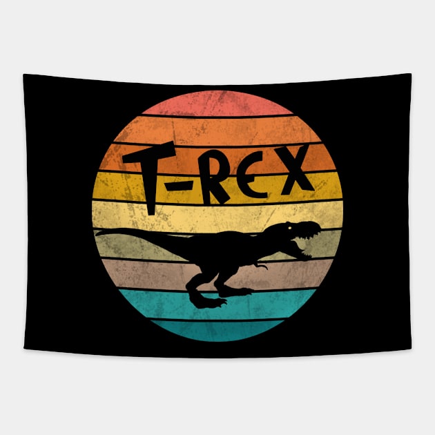 T-Rex Tapestry by valentinahramov