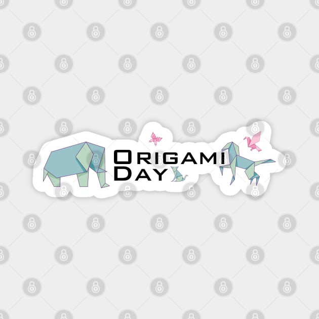 Origami Day Magnet by HolidayBug
