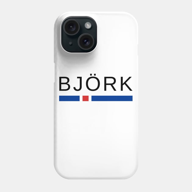 Bjork Iceland Phone Case by icelandtshirts