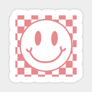 Preppy Smiley Face Magnet