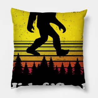 vintage Bigfoot world hide and seek champion Pillow