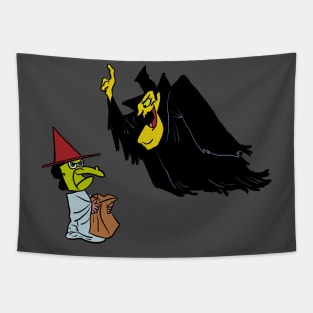 Halloween Scolding Tapestry