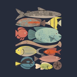 Fish Crowd No. 2 T-Shirt