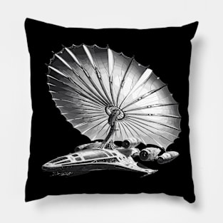 Celestial Voyager: Advanced Solar Sail Cruiser Pillow