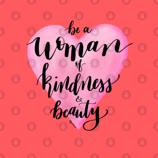 Woman of kindness & beauty by BlackSheepArts