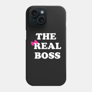 The Boss - The Real Boss Couple T-Shirt Phone Case