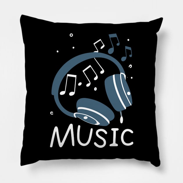 Music Pillow by Art-Jiyuu