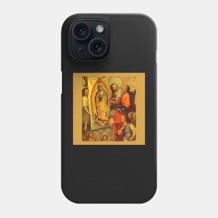 Our Lady of Guadalupe 03 Painted by the Hand of God Phone Case