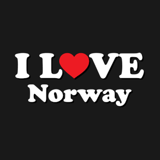 I Love Norway T-Shirt