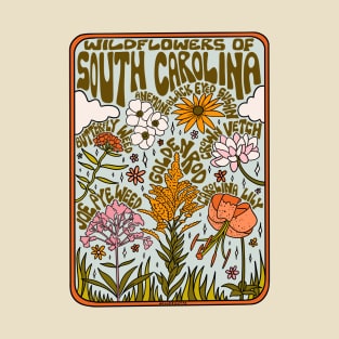 South Carolina Wildflowers T-Shirt