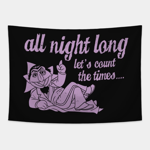 All night Long Tapestry by manospd