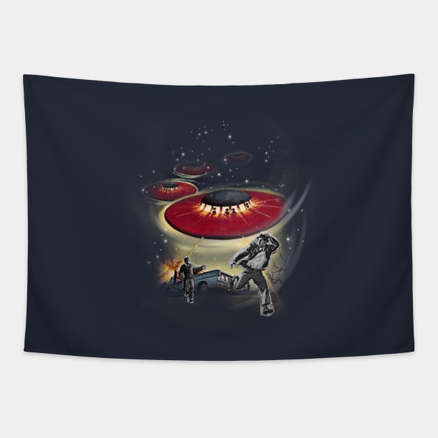Ufo Tapestry by KekaDelso