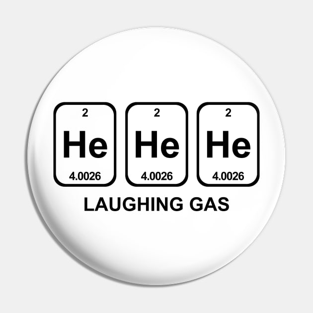 Laughing Gas Pin by SillyShirts