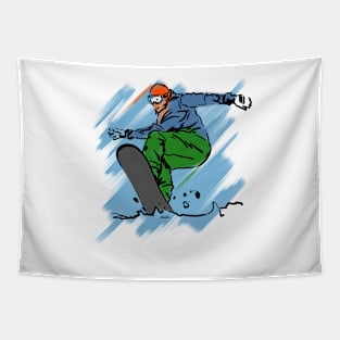 Snowboard Tapestry