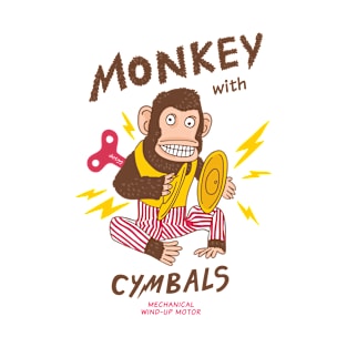 monkey with cymbals vintage toys T-Shirt