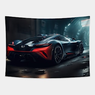 Underground Velocity Sports Car Tapestry