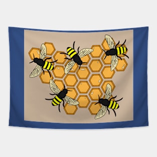 Sweet Honey Bees Beekeeper Beekeeper Tapestry