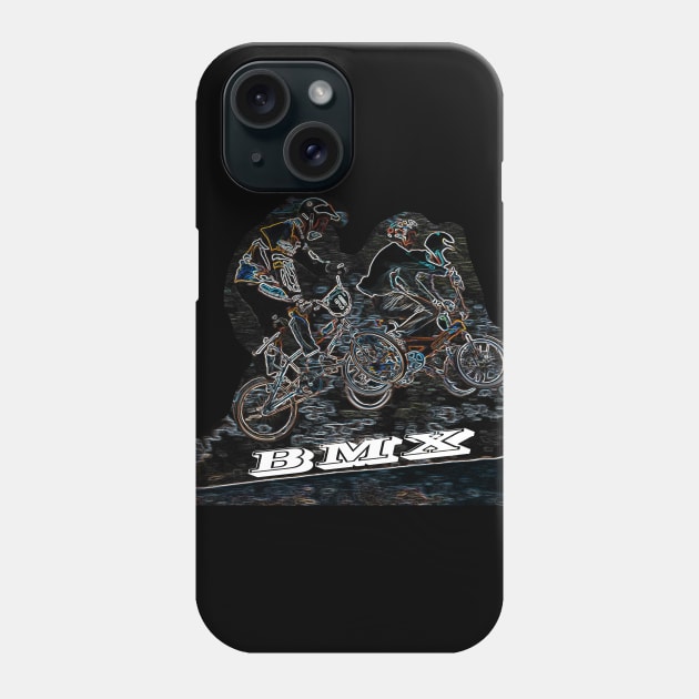 bmx Phone Case by rickylabellevie