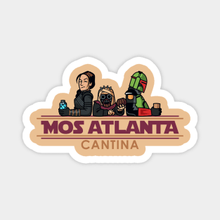 Mos Atlanta Cantina BOBF Magnet