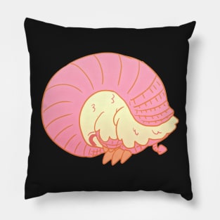 Pink Fairy Armadillo solo 2 Pillow