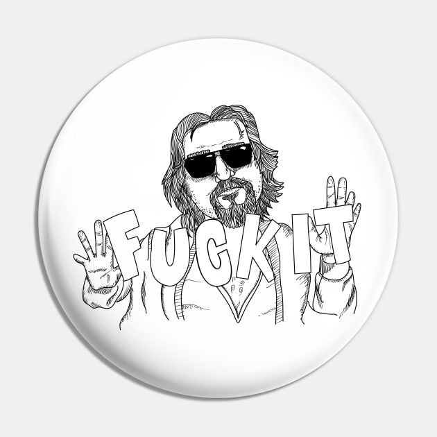 The Big Lebowski Pin by ptelling