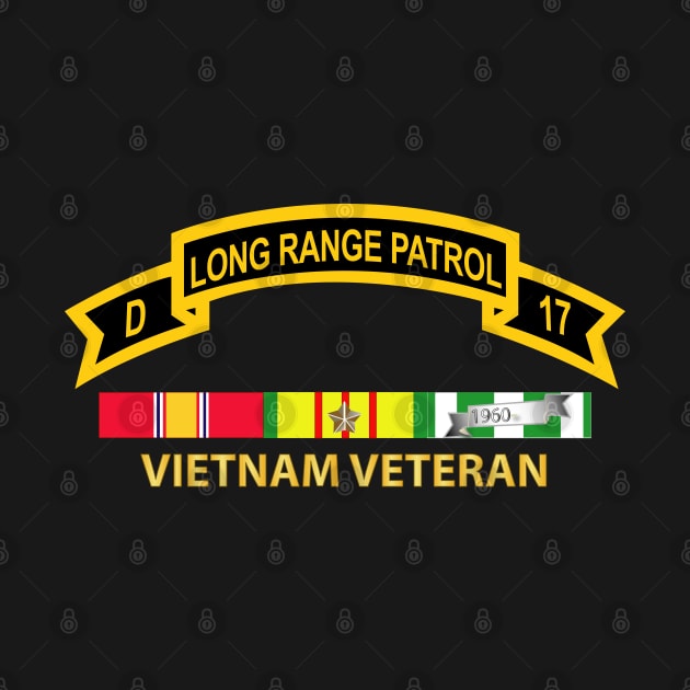 Troop D 17th Cav Long Range Patrol Vietnam Vet w VN SVC by twix123844