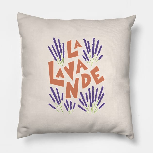 La Lavande French Lavender Pillow by lymancreativeco