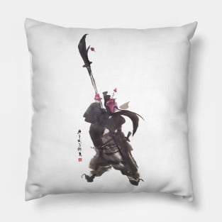 Warrior Guan Pillow