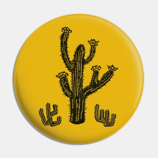 Desert Cacti Pin