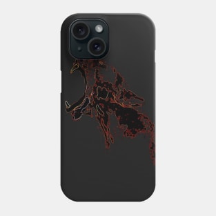 colored lion Phone Case