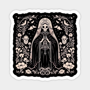 Dia de los Muertos Virgen de Guadalupe Magnet