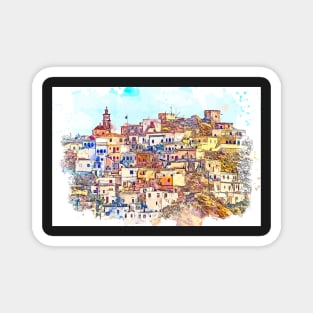 Greek Village Magnet