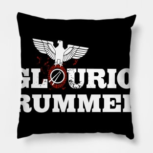 Inglorious Drummers Pillow